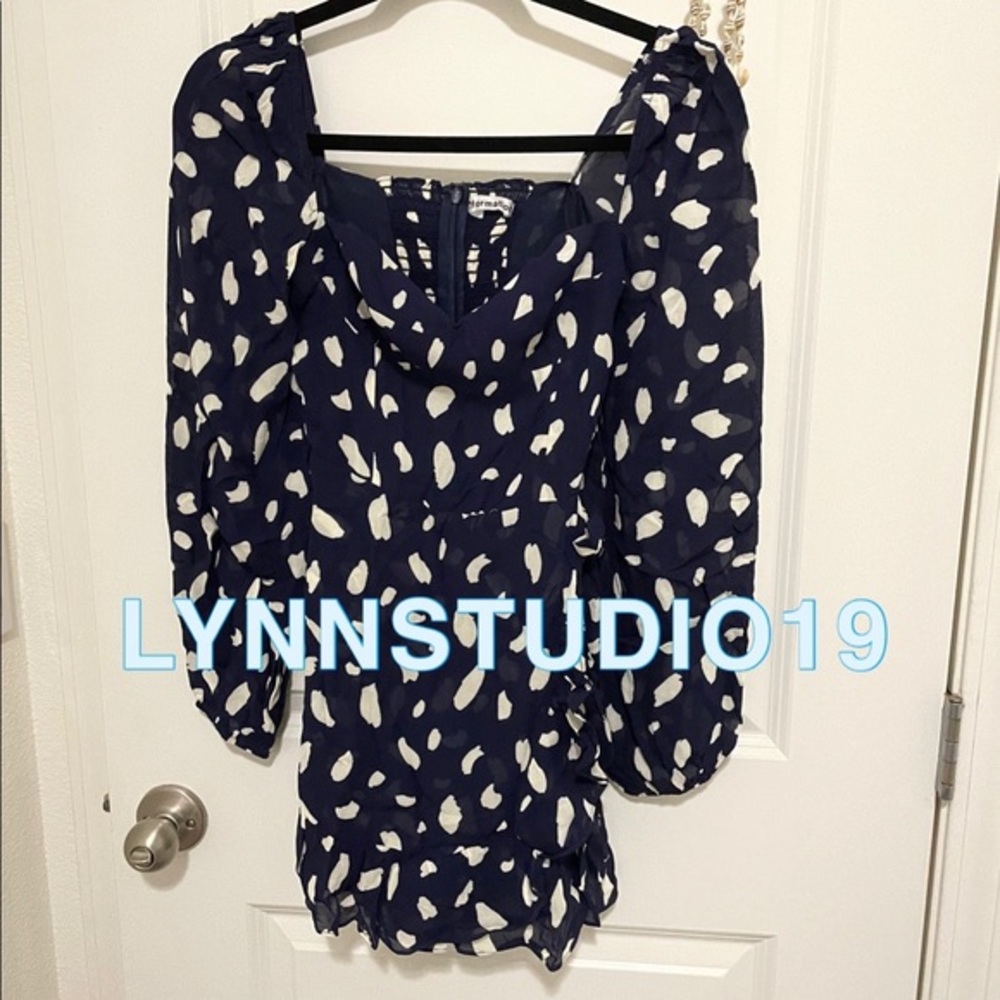 Reformation Cammi Dress Splatter - Picture 2 of 4